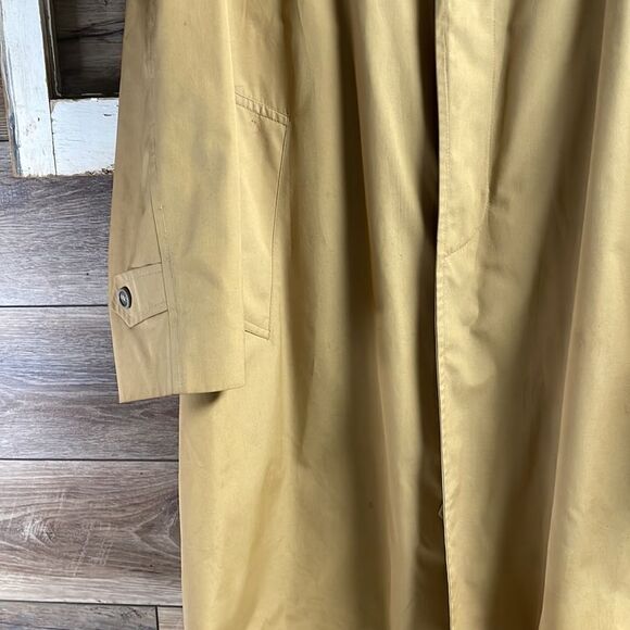 Glen Eagle Trenchcoat Vintage American Traveler , Size 48L, Tan - Picture 4 of 13